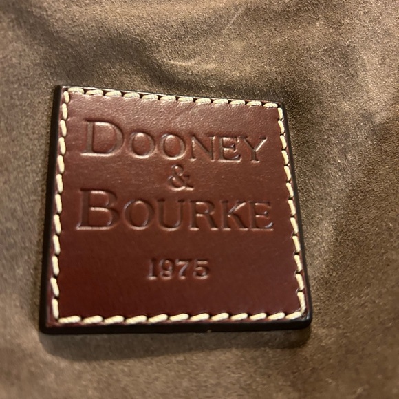 Dooney & Bourke Brown Suede Women's Bag - Picture 3 of 11